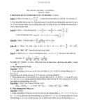 Đề Thi Thử Đại Học Khối A, A1, B, D Toán 2013 - Phần 25 - Đề 18