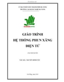 Giáo trình Hệ thống phun xăng điện tử - Trường CĐ Nghề Đà Nẵng