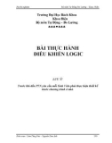 Bài thực hành điều khiển Logic