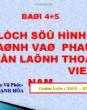 Giáo án điện tử môn Địa Lý: Lịch sử hình thành lãnh thổ