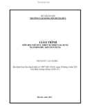 Giáo trình Thiết bị nhiệt gia dụng (Ngành: Điện dân dụng - Cao đẳng) - Trường Cao đẳng Xây dựng số 1