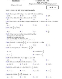 Đề kiểm tra học kì 1 môn Toán lớp 7 năm 2021-2022 - Sở GD&ĐT Bắc Giang