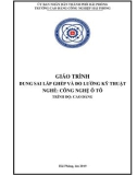 Giáo trình Dung sai lắp ghép và đo lường kỹ thuật (Ngành: Công nghệ ô tô) - CĐ Công nghiệp Hải Phòng