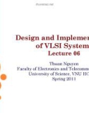 Design and Implementation of VLSI Systems_Lecture 06: Circuit characterization and performance estimation