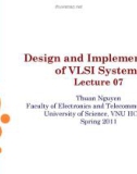 Design and Implementation of VLSI Systems_Lecture 07: Sequential Circuit Sign