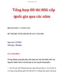 Tổng hợp Đề thi HSG cấp quốc gia qua các năm_4