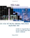 XÚC TÁC SỬ DỤNG TRONG NHÀ MÁY ĐẠM PHÚ MỸ