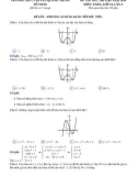 Đề thi thử THPT Quốc gia môn Toán năm 2019 có đáp án - Trường THPT chuyên Quang Trung (Lần 3)