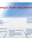 Bài giảng Chi tiết máy - Chương 6: Truyền động bánh răng (Nguyễn Thanh Nam)