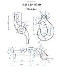 Bài tập Cơ khí: Bài tập vẽ 3D
