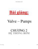 Bài giảng Valve – Pumps: Chương 2 - Hệ thống bơm