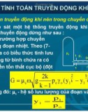 Bài giảng Chương 8: Tính toán truyền động khí nén