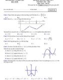 Đề kiểm tra giữa học kì 1 môn Toán lớp 12 năm 2021-2022 có đáp án - Sở GD&ĐT Bắc Ninh