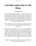 Giới thiệu ngành điện tử viễn thông