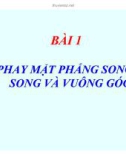 Phay mặt phẳng song song và vuông góc P1