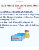 Phay mặt phẳng bậc P2