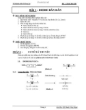 Bài 1 : Diode Bán Dẫn