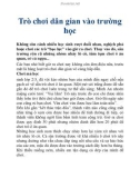 Trò chơi dân gian vào trường học