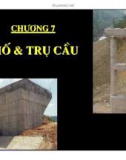 Thiết kế cầu bê tông cốt thép - Chương 7