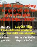 Bài giảng điện tử môn hóa học: tính chất của photpho