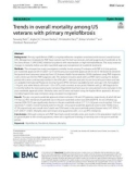 Trends in overall mortality among US veterans with primary myelofibrosis