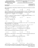 Đề thi kỳ thi THPT Quốc gia năm 2018 môn Toán - Sở GD&ĐT Bình Định - Mã đề 132