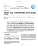 Relationship between Protein kinase C isoforms, Telomerase and Alphafetoprotein through PI3K/AKT/mTOR pathway in Hepatocellular carcinoma