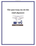 Tầm quan trọng của cân tâm (shaft alignment).Là dân lắp đặt và bảo trì thiết