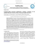 Computer-aided structural optimization, synthesis, evaluation of the antimicrobial and cytotoxic activity of some pyrazoline derivatives