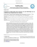 Comparison of indocyanine green clearance test and Child-Pugh score in evaluation of pre-hepatectomy liver function