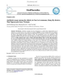 Antibiotic usage among the elderly in Tan Loi commune, Dong Hy district, Thai Nguyen province, Vietnam