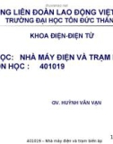 NHÀ MÁY ĐIỆN VÀ TRẠM BIẾT ÁP