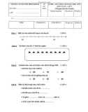 Đề kiểm tra giữa HK2 Toán và Tiếng Việt 1 - Trường TH Nguyễn Bỉnh Khiêm (2009-2010)