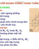 Uốn ngang phẳng thanh thẳng