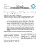 Effectiveness and safety of thread embedding acupuncture for drugresistant epilepsy outpatient in Viet Nam: A two-arm parallel design, randomized, controlled clinical trial