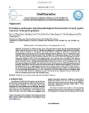 Prevalence, endoscopic and histopathological characteristics of early gastric cancer in Vietnamese patients