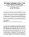 Burden experienced by family caregivers of patients with mental disorders at selected hospitals in Ekiti State, Nigeria