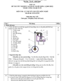 Đáp án đề thi tốt nghiệp cao đẳng nghề khóa 3 (2009-2012) - Nghề: Công nghệ ô tô - Môn thi: Lý thuyết chuyên môn nghề - Mã đề thi: OTO-LT23