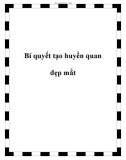 Bí quyết tạo huyền quan đẹp mắt