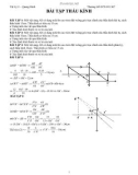 Bài tập Thấu kính Vật lí lớp 9