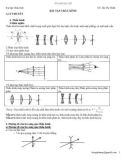 Bài tập Thấu kính - GV. Bùi Thị Thắm