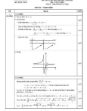 Đáp án đề thi tuyển sinh Đại học môn Toán khối B năm 2010