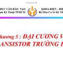 Bài giảng Cơ sở kỹ thuật điện: Chương 5 - Trường ĐH Sư Phạm Kỹ Thuật TP.HCM