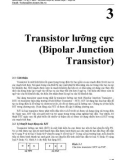 Kỹ thuật điện tử - Transistor lưỡng cực (Bipolar Junction Transistor) - Võ Kỳ Châu