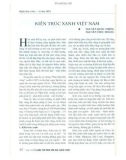 Kiến trúc xanh Việt Nam