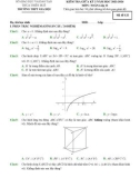 Đề thi giữa học kì 2 môn Toán lớp 11 năm 2023-2024 - Trường THPT Gia Hội, TT Huế