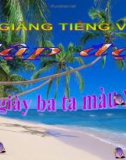 Bài Tập đọc: Đôi giày ba ta màu xanh - Bài giảng điện tử Tiếng việt 4 - GV.N.Phương Hà