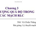 Giáo trinh lý thuyết mạch - Chương 3