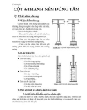 KẾT CẤU BÊ TÔNG CỐT THÉP : CỘT VÀ THANH NÉN ĐÚNG TÂM part 1