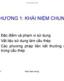 Chương 1 : Khái niệm chung về cầu dầm thép